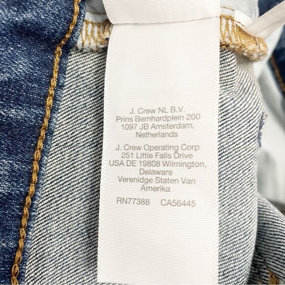 Madewell Cali Demi-Boot Jeans Kick Flare Crop Glenside Medium Wash Size 27 | 4 - Picture 12 of 14